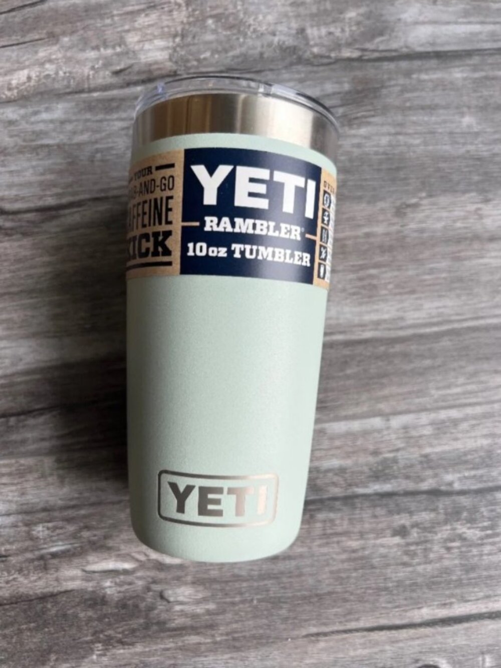 NWT Sagebrush Green Yeti 10OZ Tumbler with Magslider lid